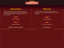Tablet Screenshot of campeny.com